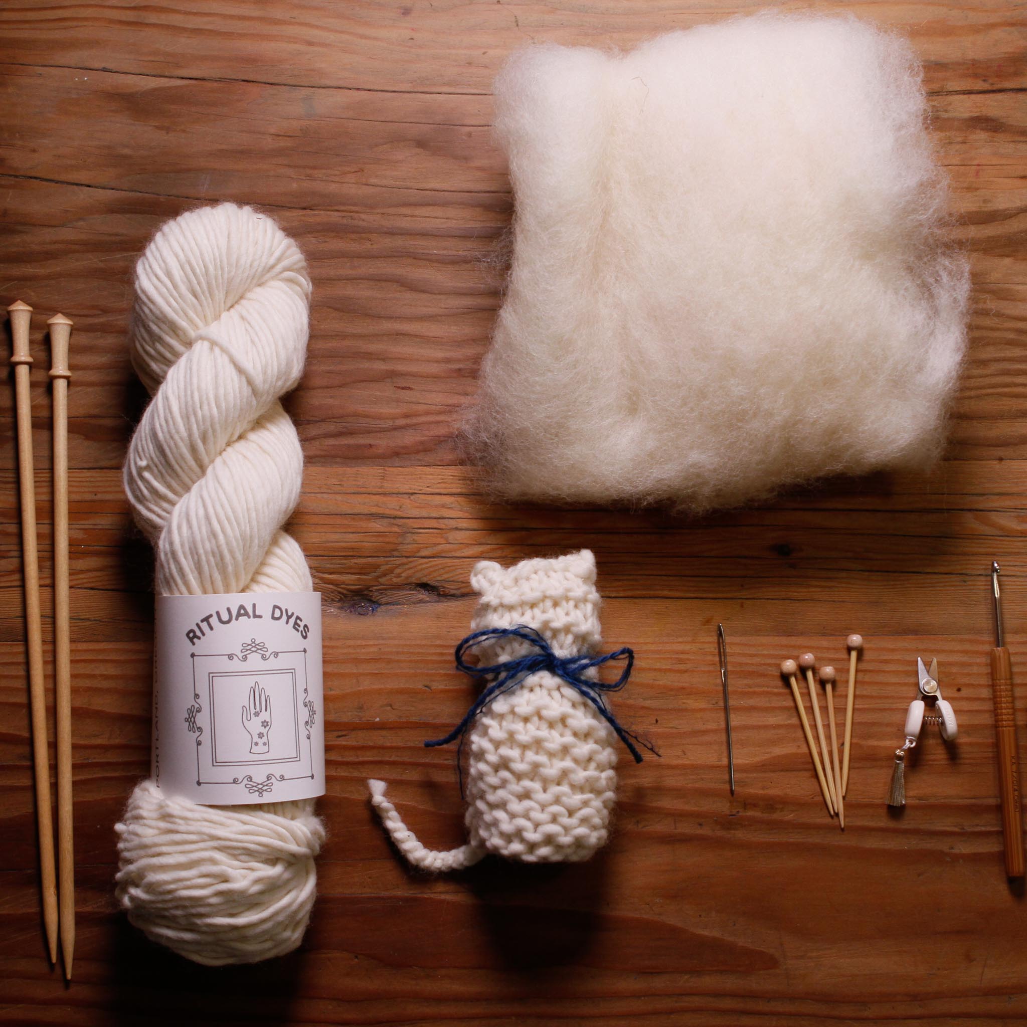 Bbs first #FO! How to make a kitty - Ritual Dyes