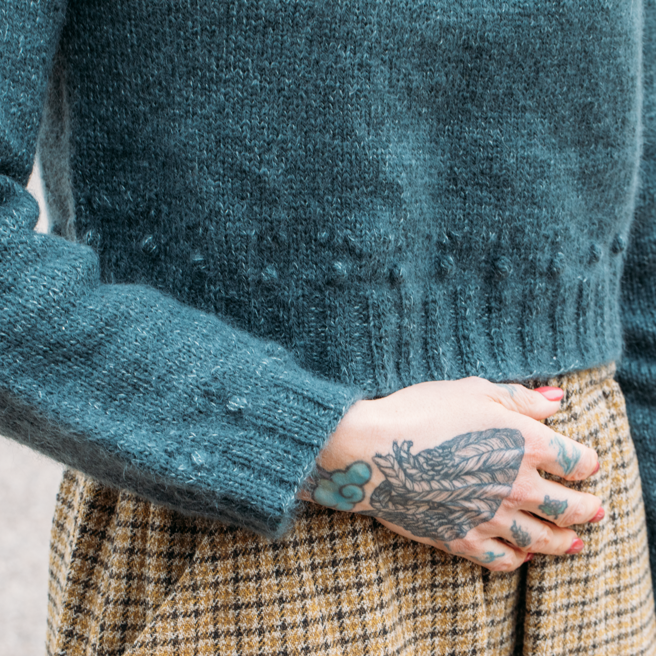 Poppy Pullover Kit by Andrea Mowry of Drea Renee Knits - Ritual Dyes