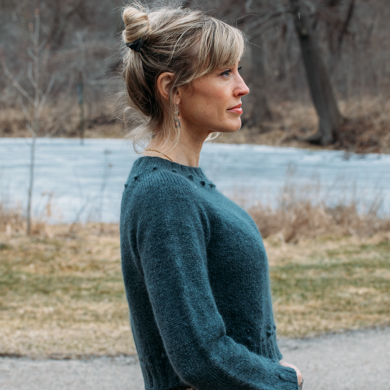 Poppy Pullover Kit by Andrea Mowry of Drea Renee Knits - Ritual Dyes