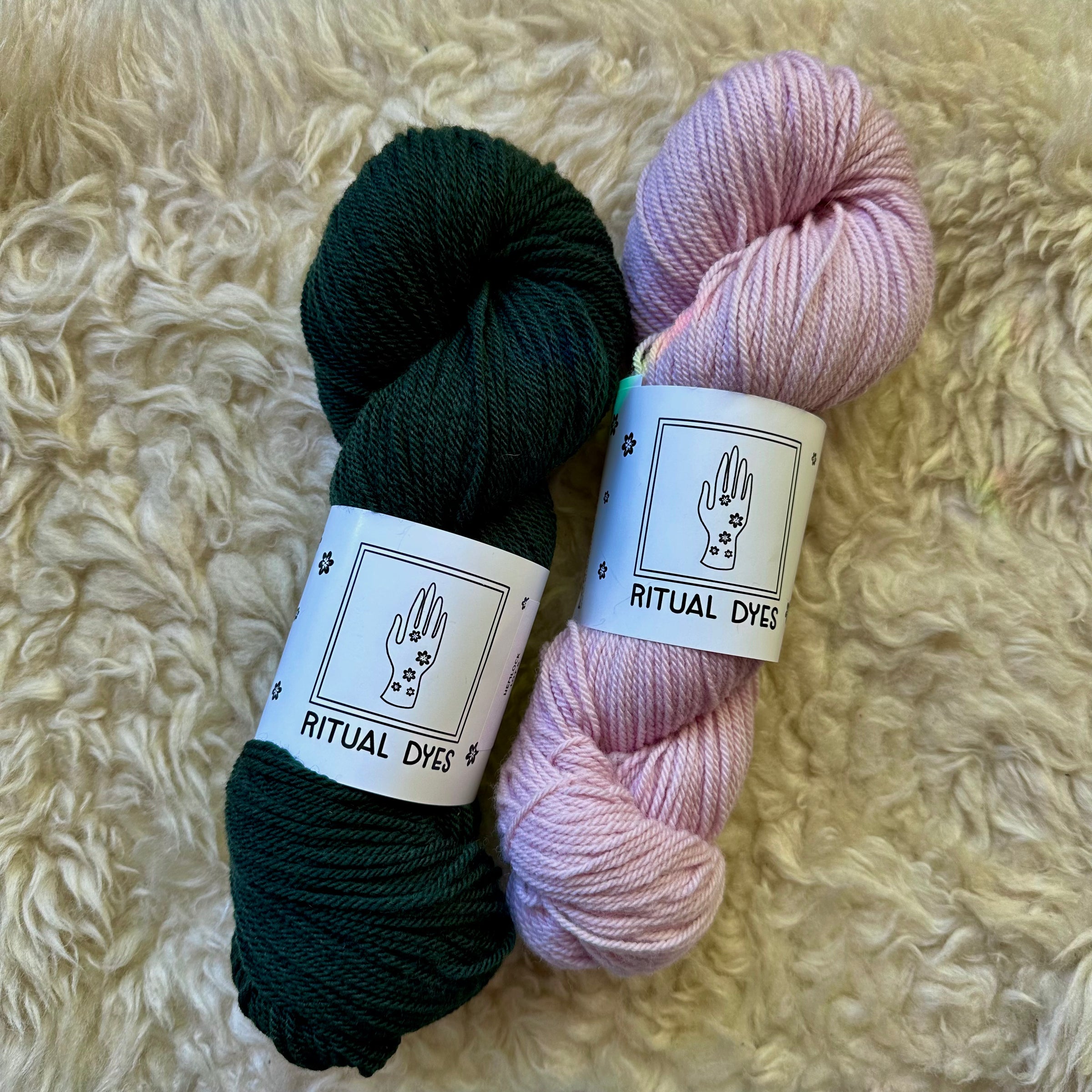 ファンデーション yun Ovis Sweater by Caitlin Hunter of Boyland Knitworks - Ritual Dyes
