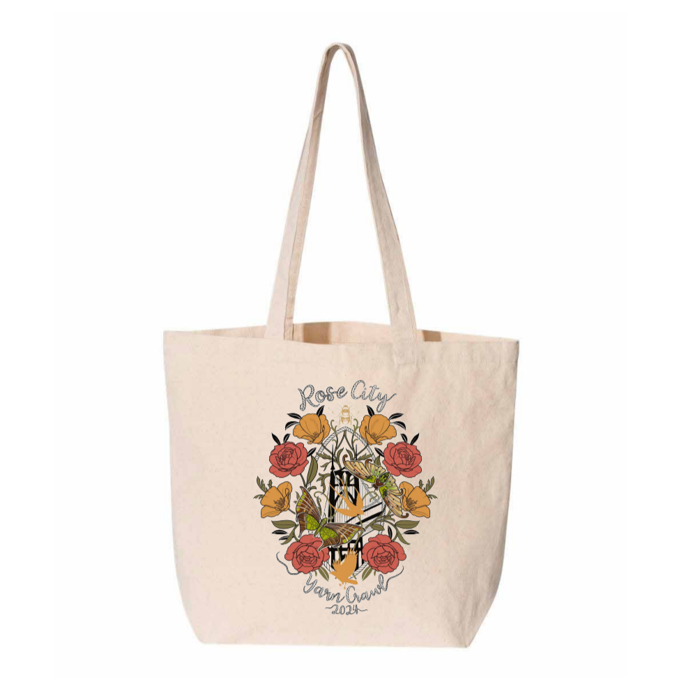 Rose City Yarn Crawl Official Tote 2024
