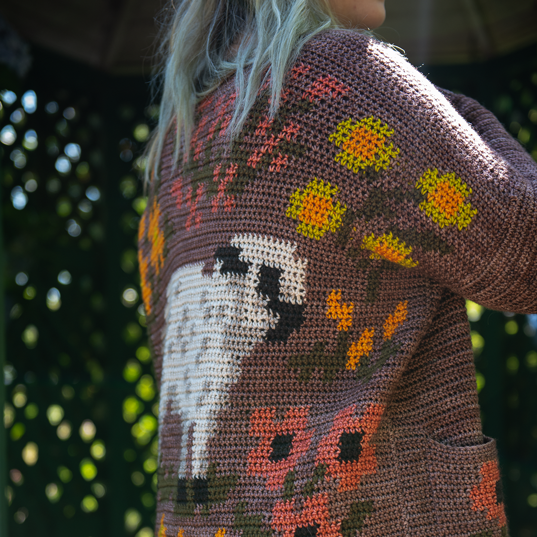 Sheepestry Cardigan by Hailey Bailey - Ritual Dyes