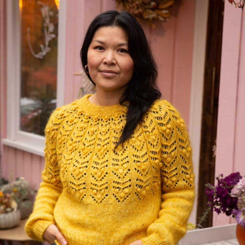 Silverbells Sweater Kit by Tin Can Knits