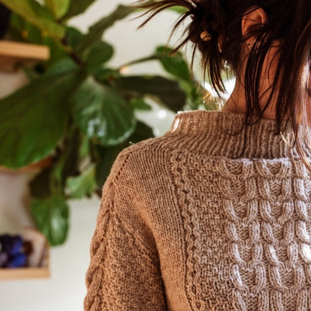 Snow Crocus Sweater Kit by Midori Hirose - Ritual Dyes