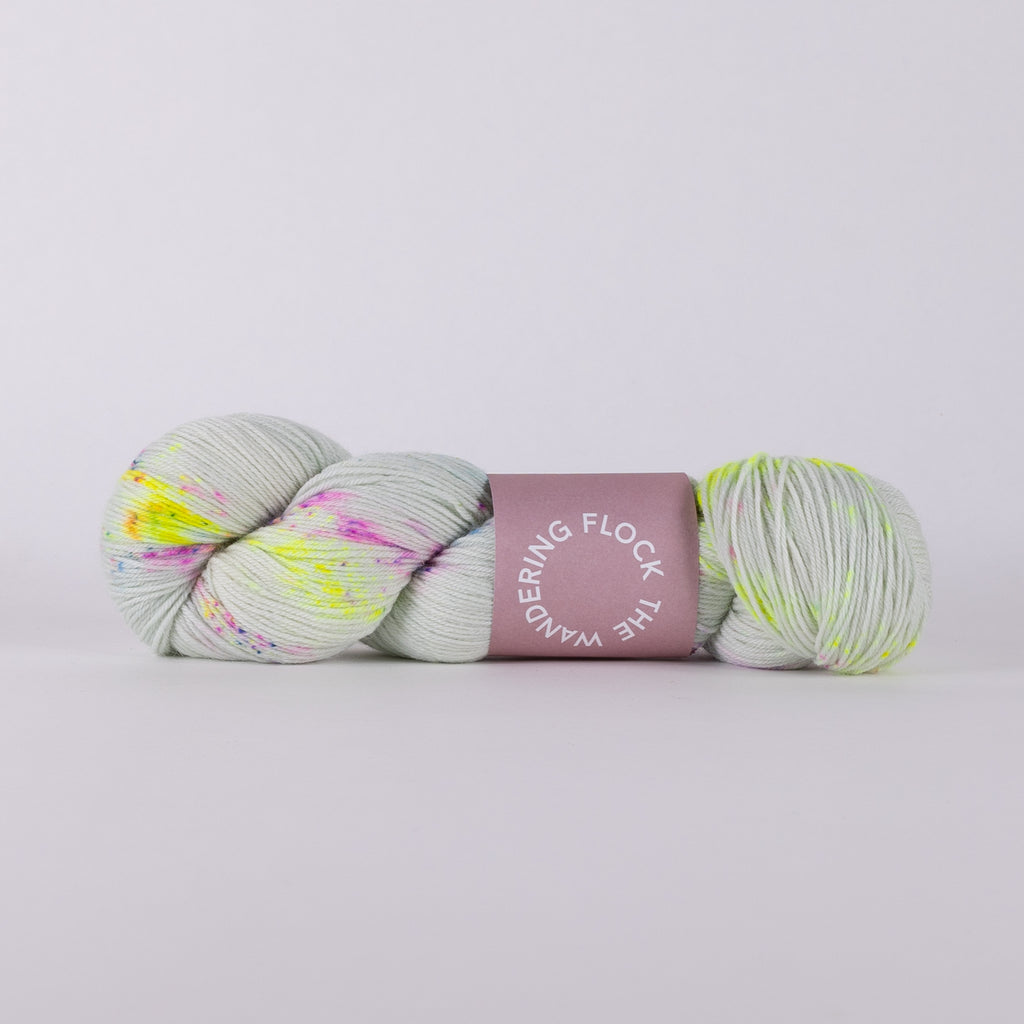Kelly Neon Baby Paca from Wandering Flock - Ritual Dyes