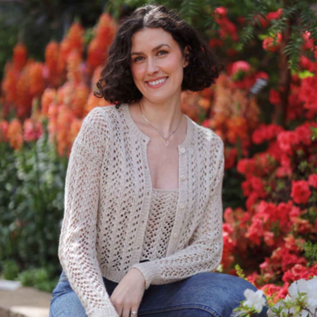 Crumpet Cardigan Kit by Park Williams of Park&Knit - Ritual Dyes