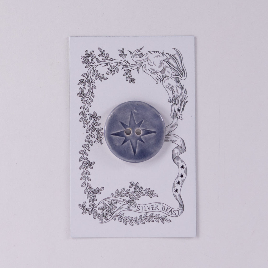 Science Star Button Machine 30 mm Jumbo Star Button from Silver Beast - Ritual Dyes
