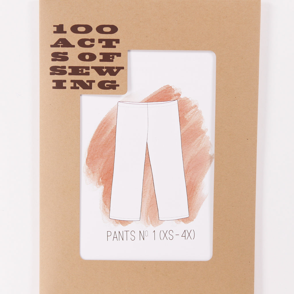 Pants No. 1 by 100 Acts of Sewing - Printed Pattern