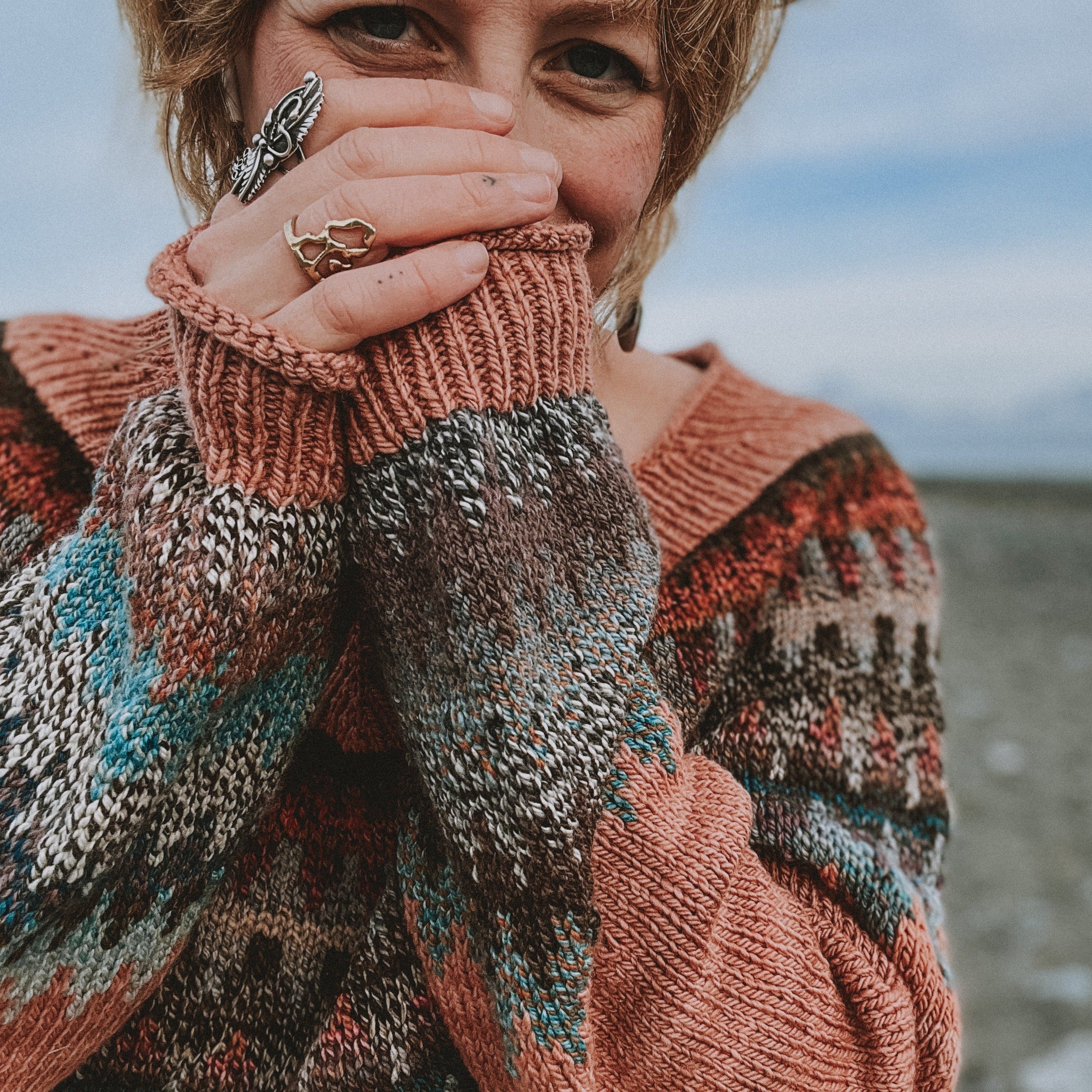 Stylecraft Colour Vibe V-neck Sweaters Knitting pattern