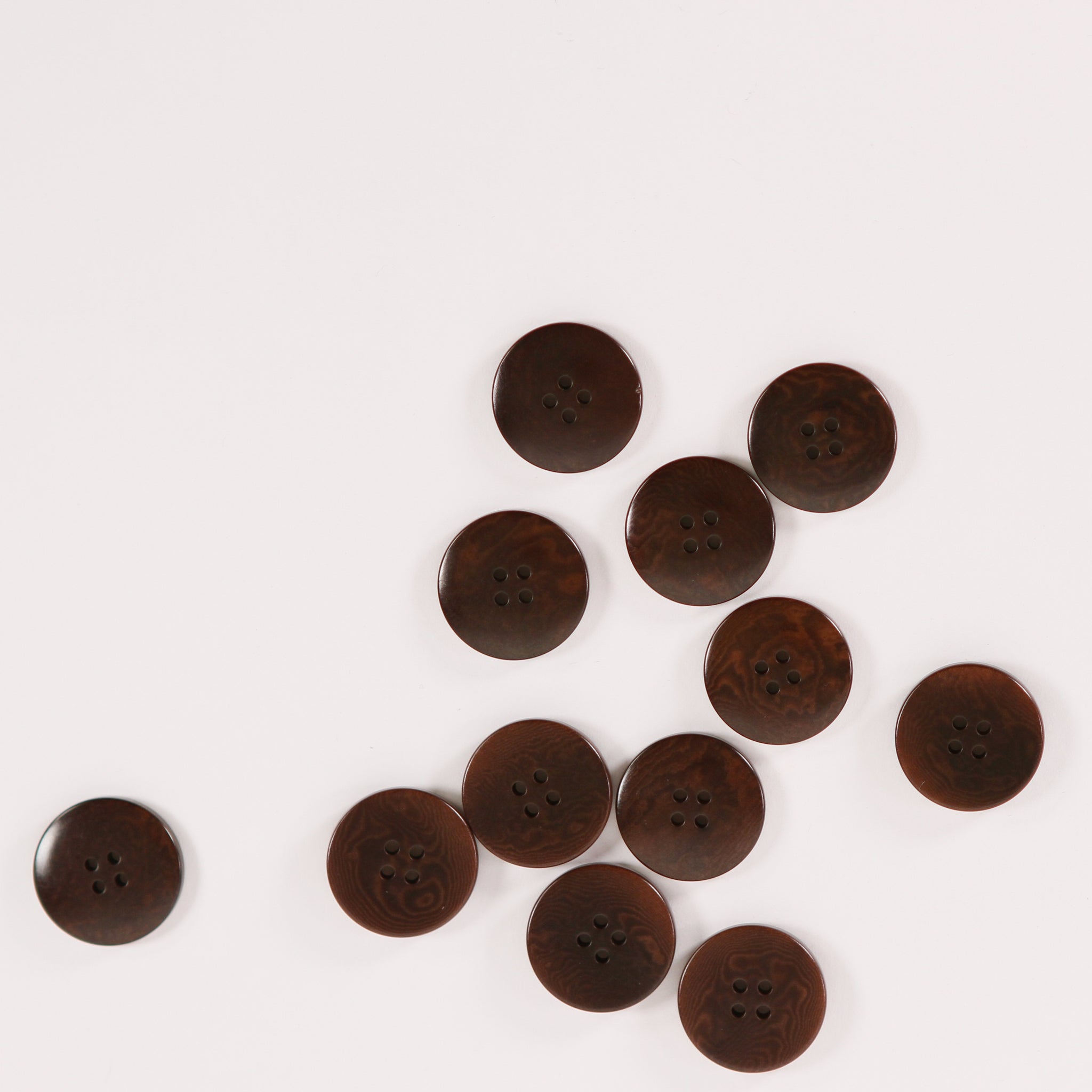 Corozo Buttons from Merchant & Mills - Espresso 25 mm - Ritual Dyes