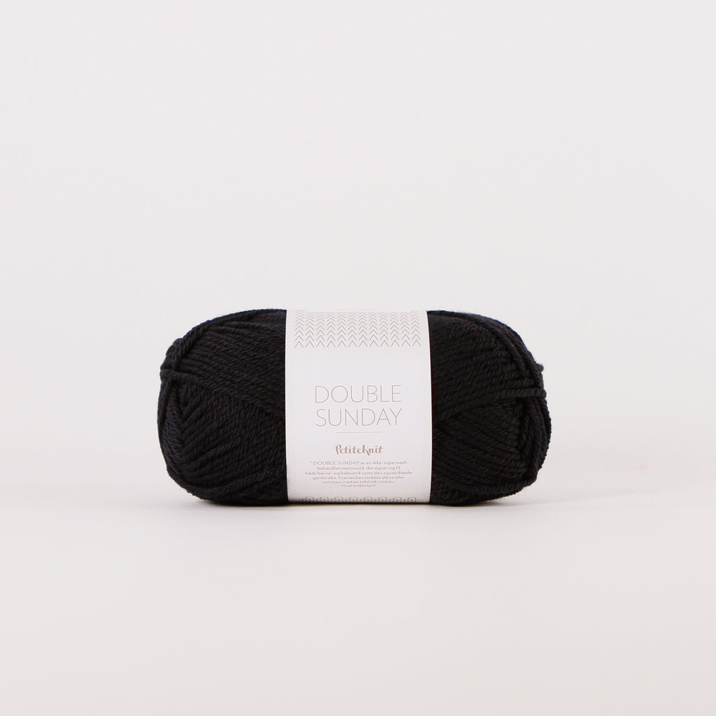 Sandnes Garn Double Sunday – PetiteKnit Kleur 2511 Almond – 100% Wol, 50g, 108m