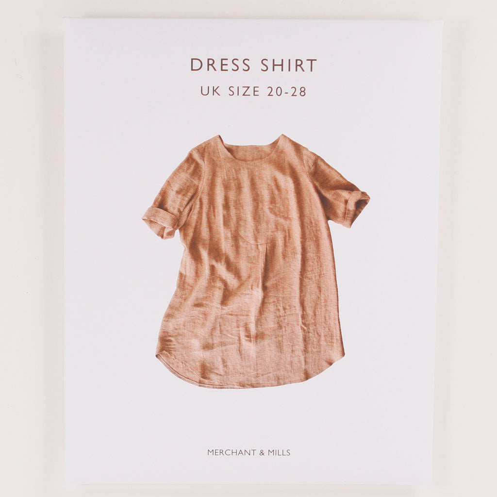 The Dress Shirt Pattern by Merchant & Mills - Printed Pattern