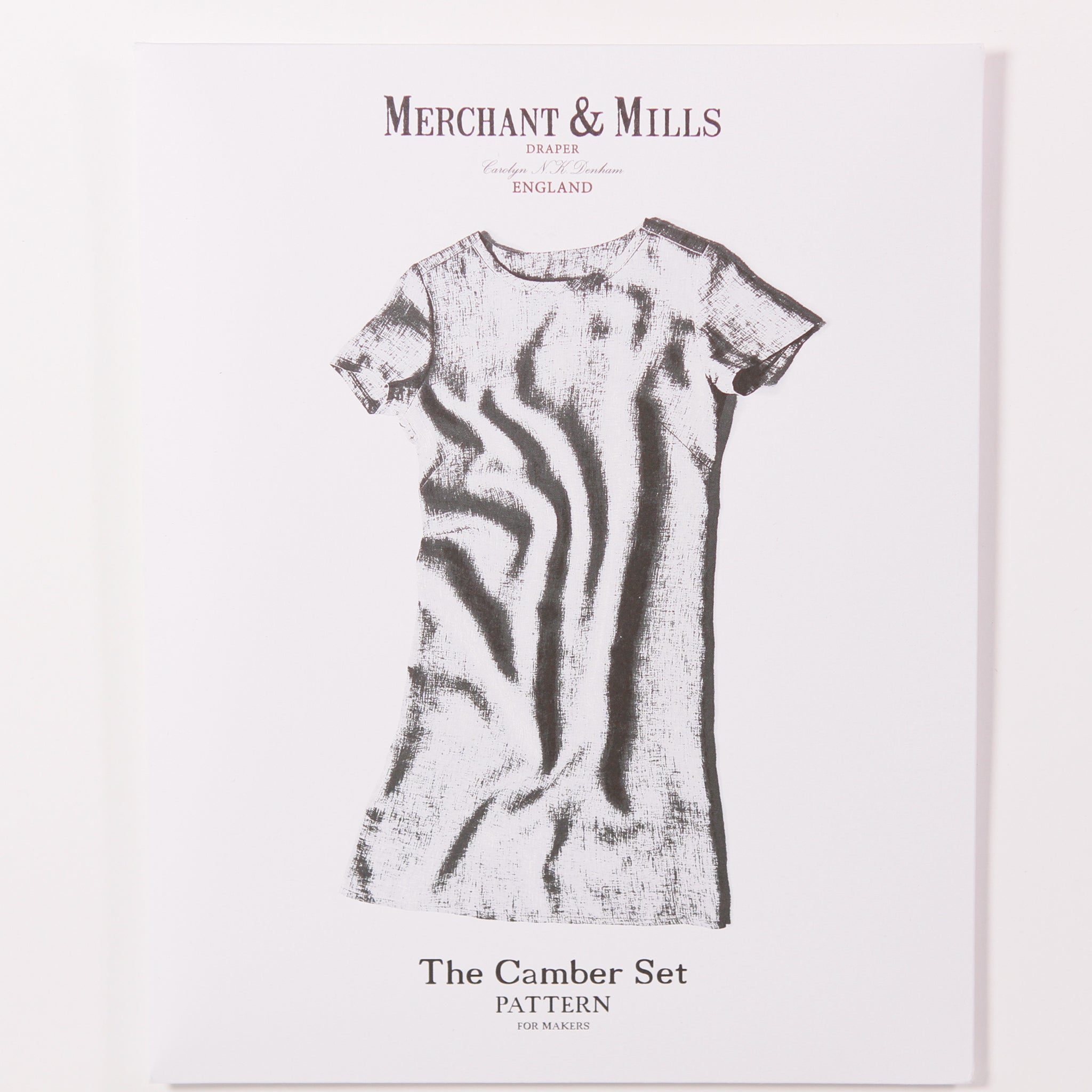 The Camber Set Pattern by Merchant & Mills - Printed Pattern - Ritual Dyes
