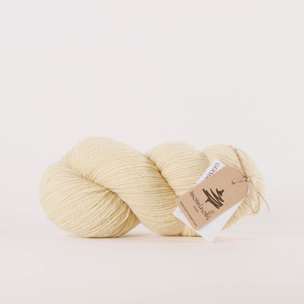 GERMAN MERINO - Pure White – Mominoki Yarn