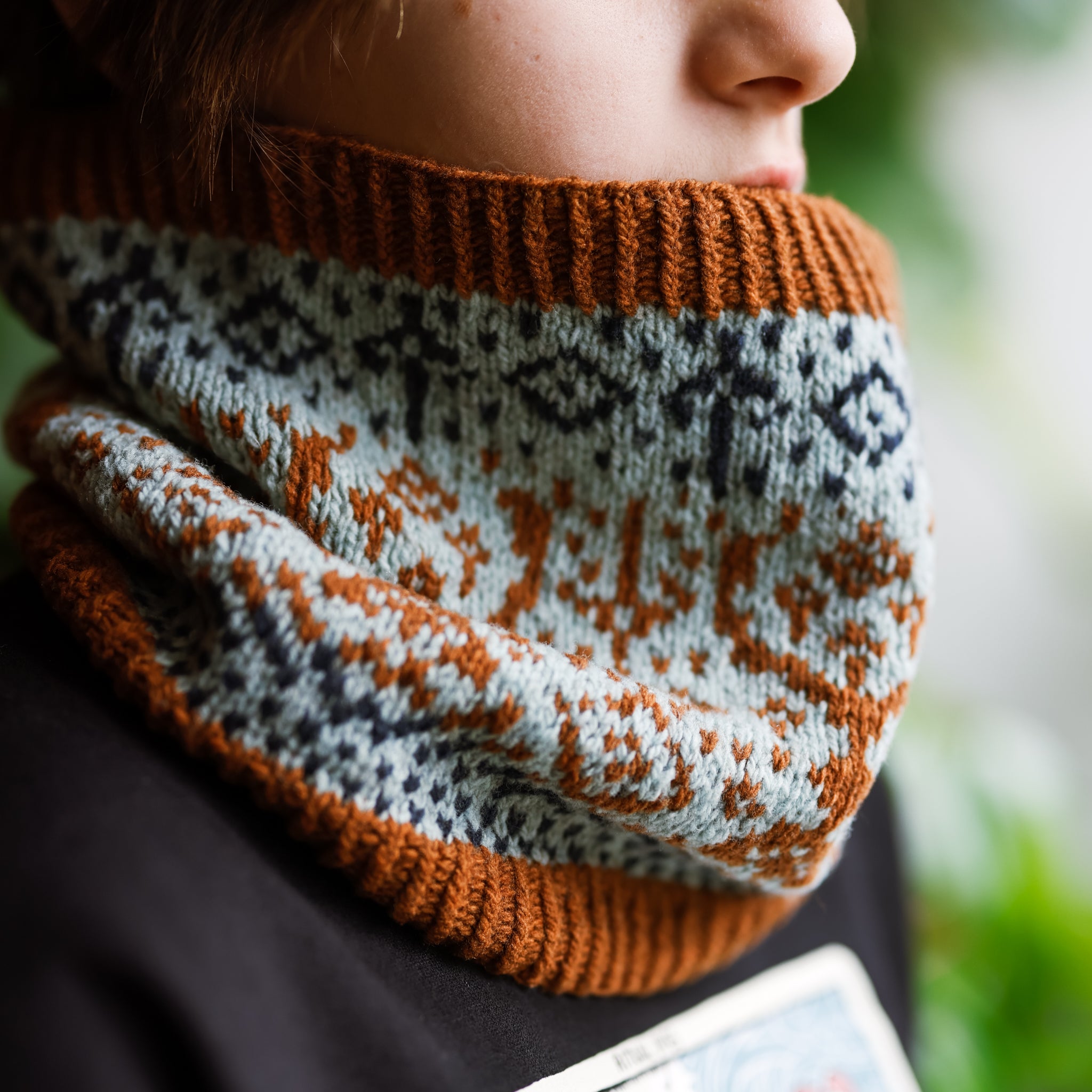 Wonderment Cowl Kit by KC Knitting Co - Ritual Dyes, image size:2048x2048