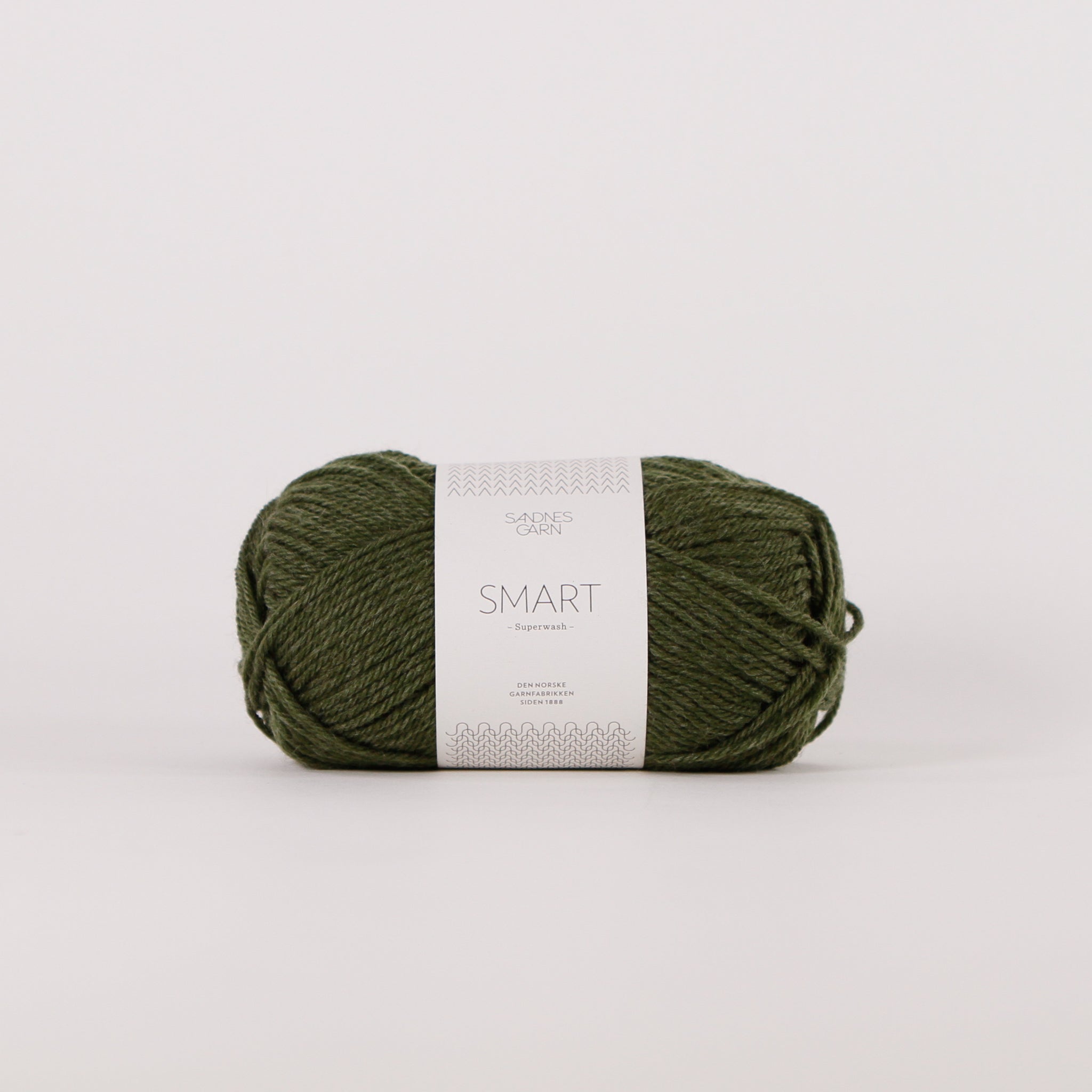 Smart from Sandnes Garn - Dark Green Heather 9572 - Ritual Dyes