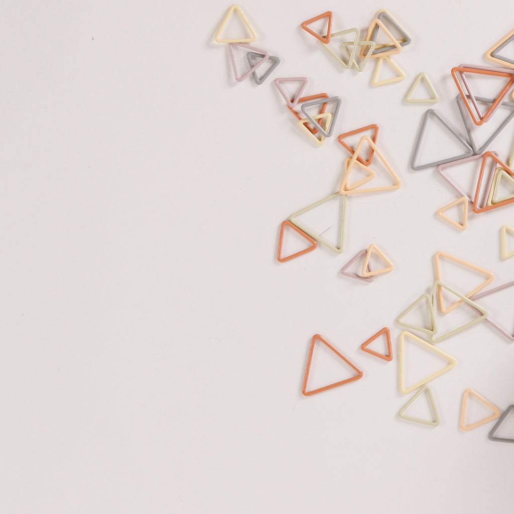 Triangle Stitch Markers from CocoKnits